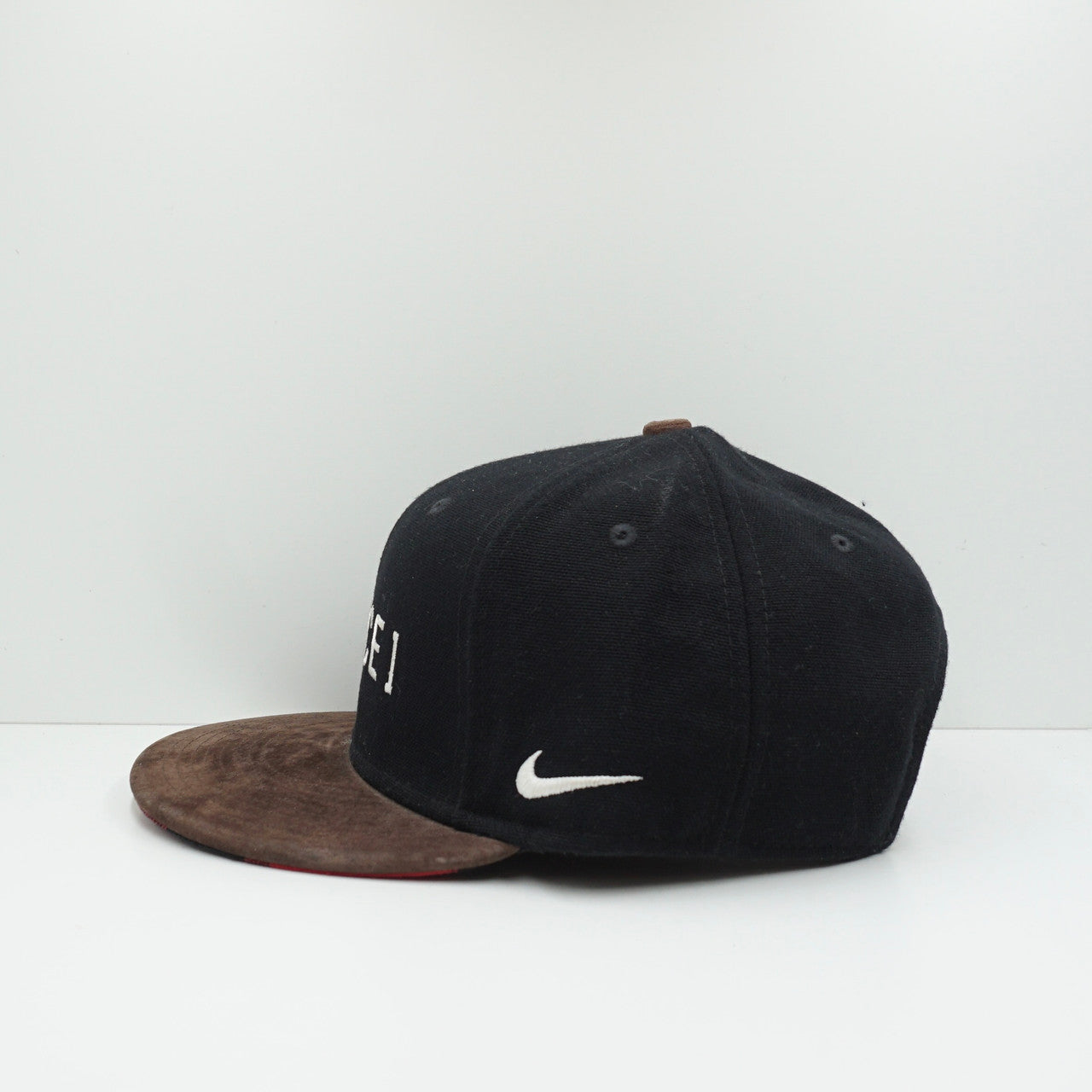 Nike Air Force 1 Black/Brown Snapback Cap