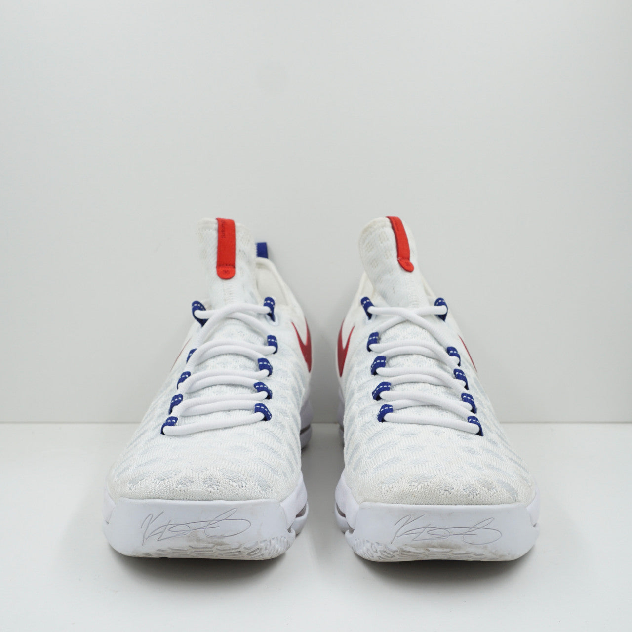 Nike Zoom KD 9 White University Red