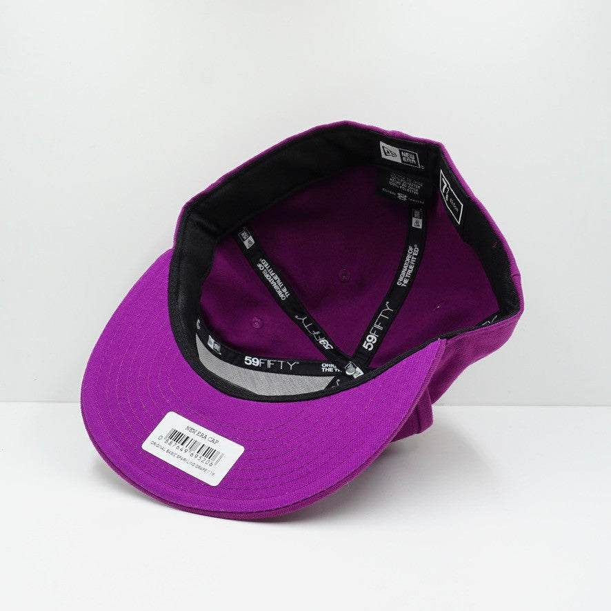 New Era Wine Red Fitted Cap