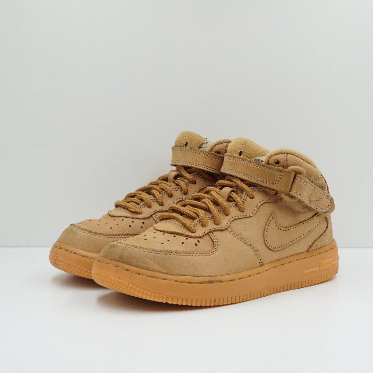 Nike air force hot sale one mid flax