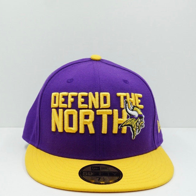 New Era Minnesota Vikings Defend The North Fitted Cap