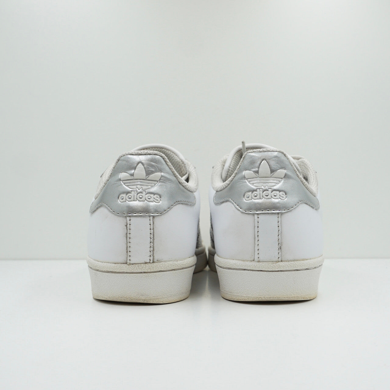 Adidas Superstar White Silver