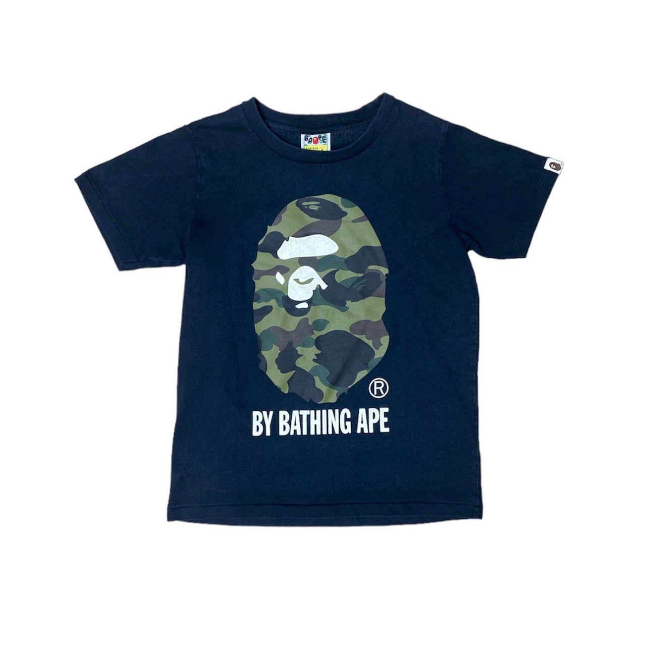 A Bathing Ape Ladies Big Ape Head Camo Tshirt
