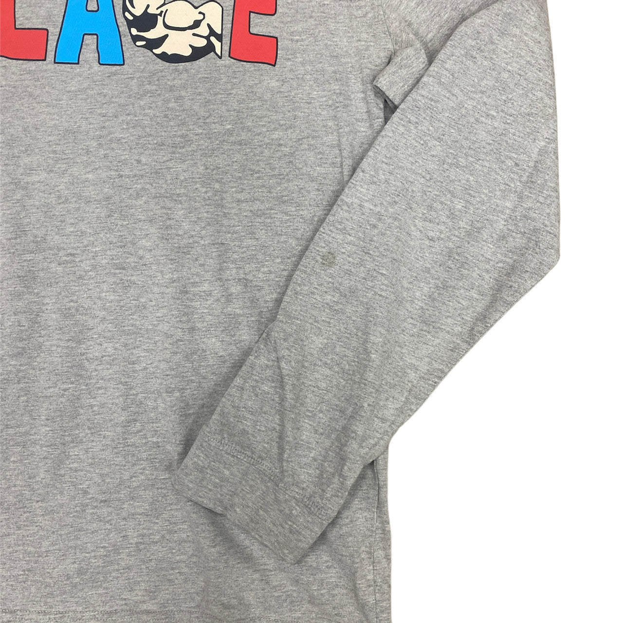 Palace Grey Multi Long Sleeve Tshirt