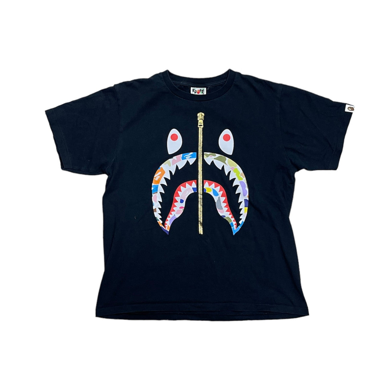 A Bathing Ape Shark Zip Tshirt