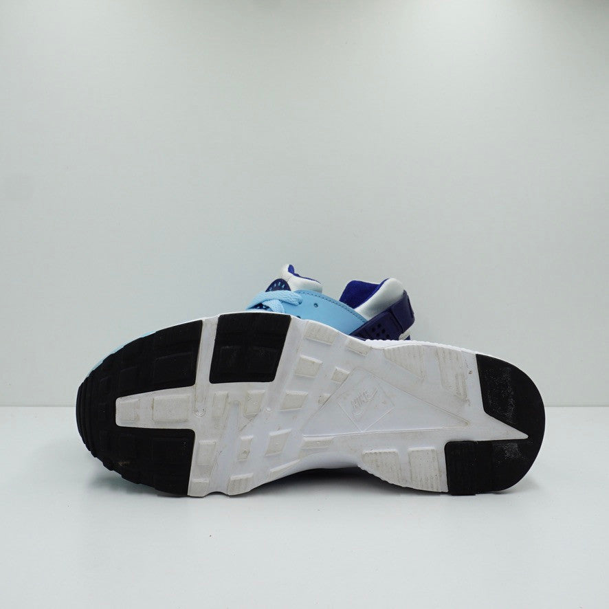 Huarache White Deep Royal Blue (GS)
