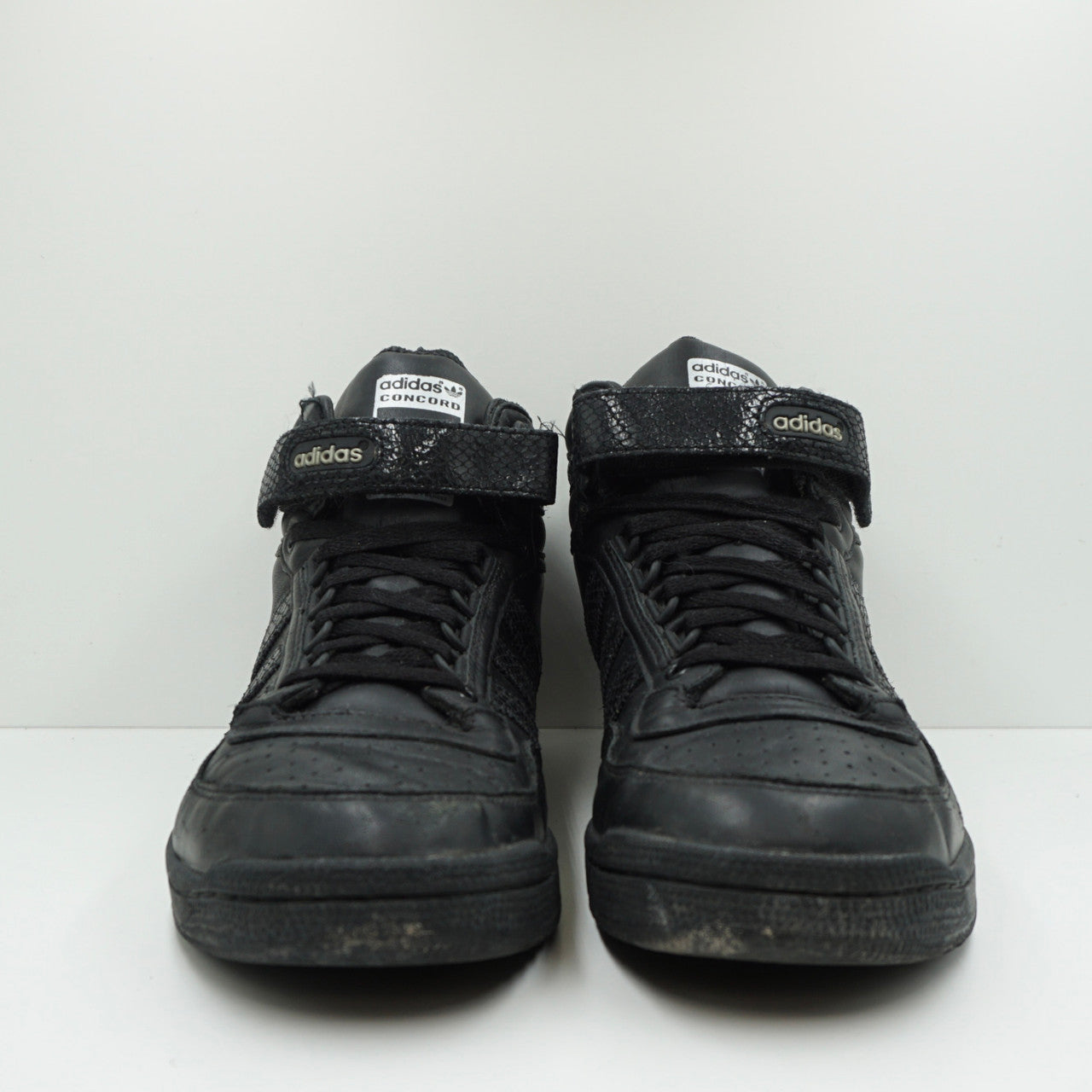 Adidas Concord High Black Snakeskin