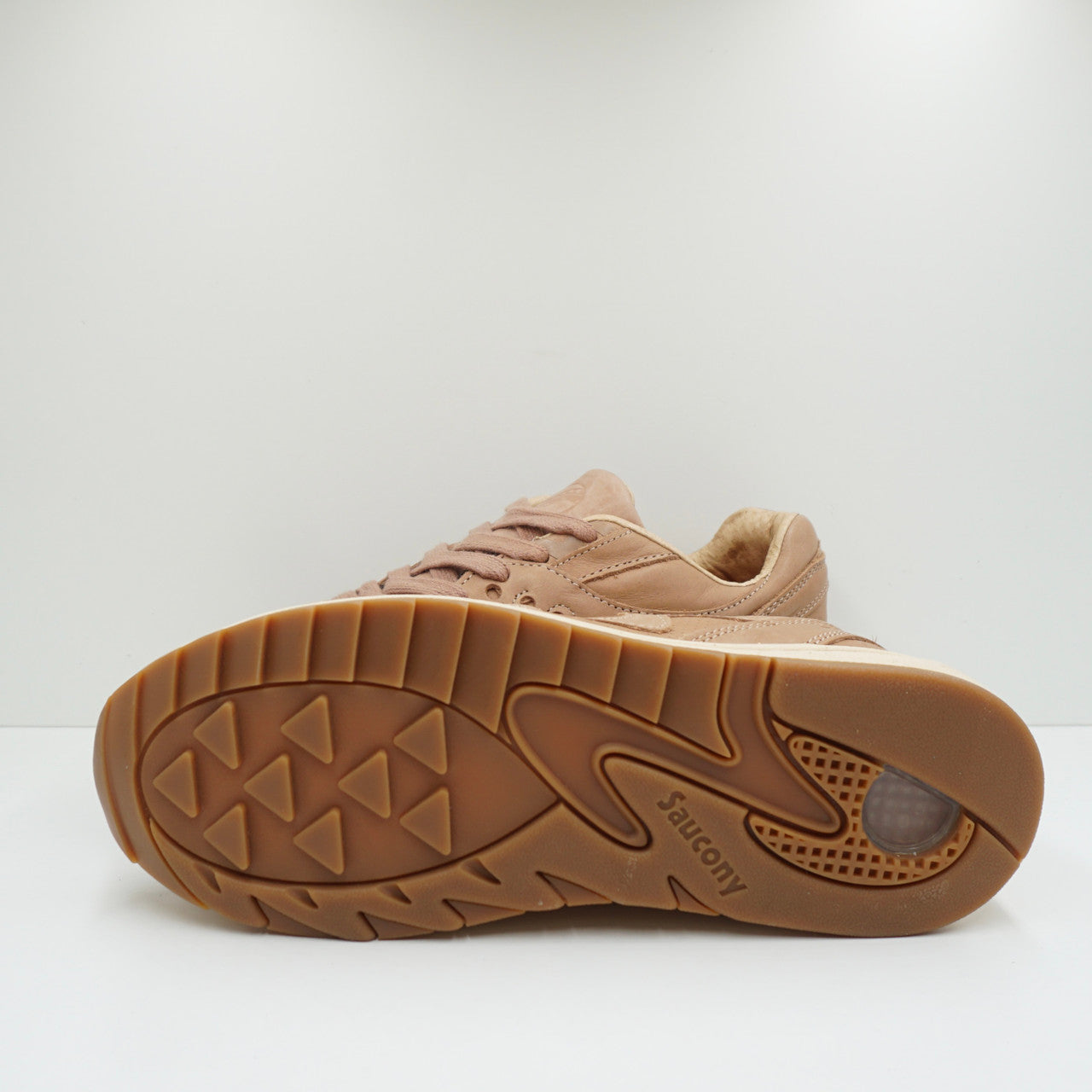 Saucony Grid 8000 Tan Leather Sample