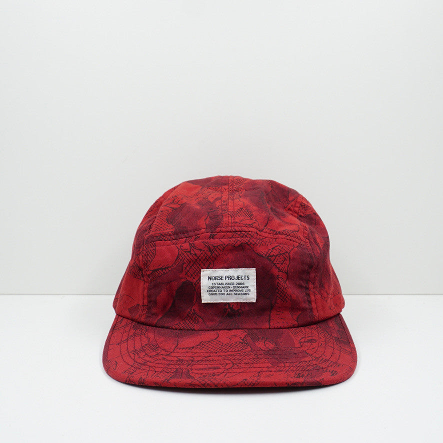 Norse Projects Red Flowers Cap