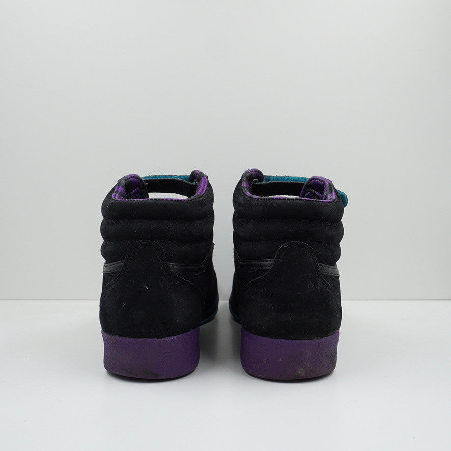 Reebok Freestyle High Black/Purple (W)