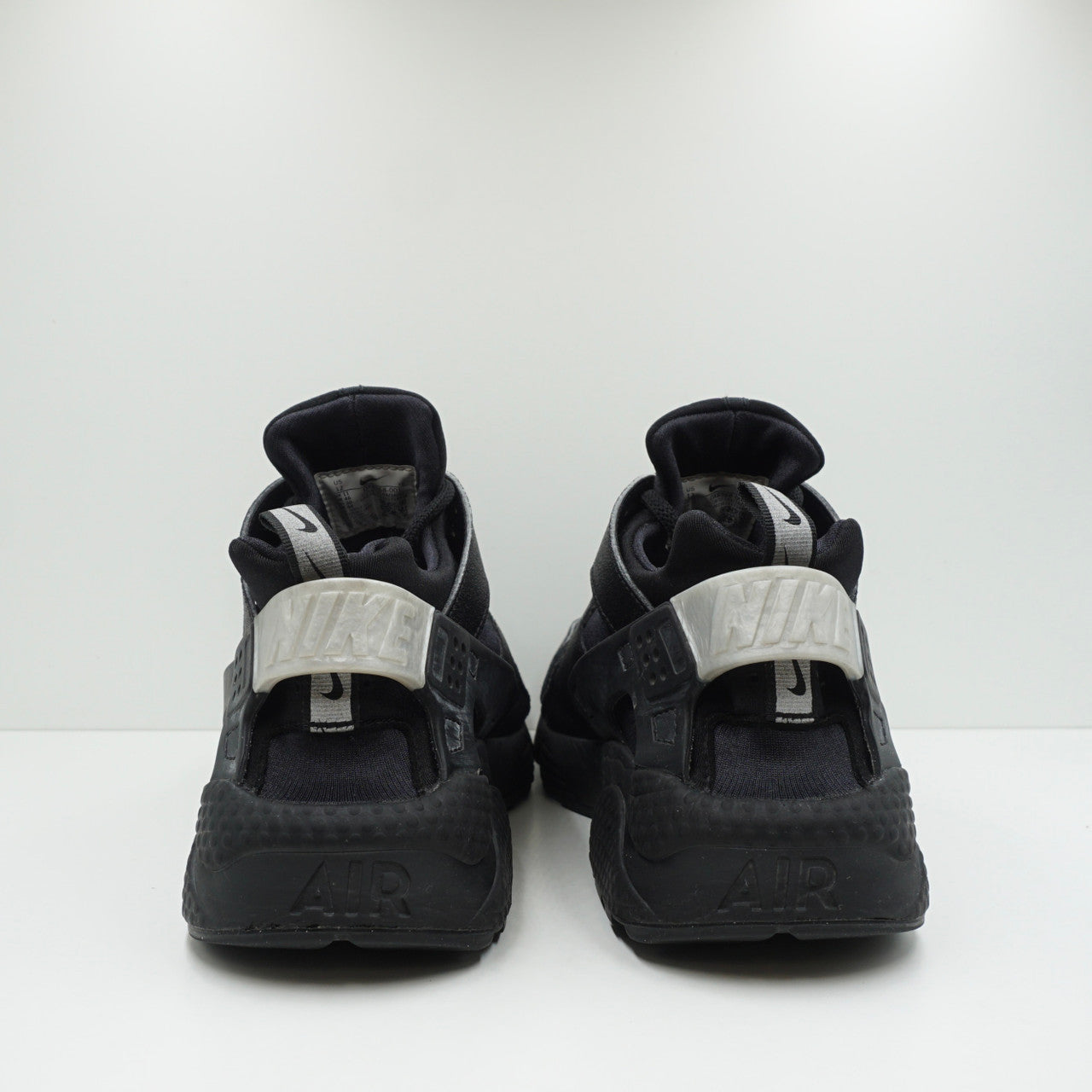 Nike Air Huarache Black Metallic Silver