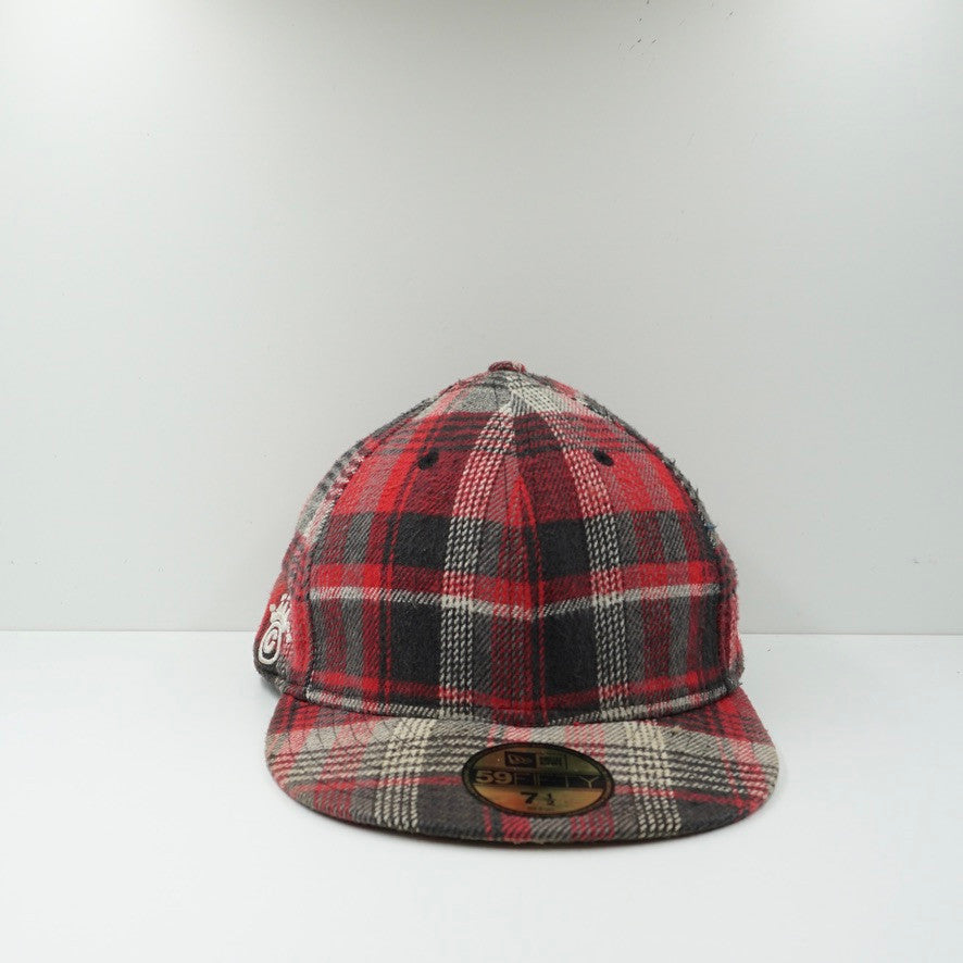 New Era Stussy Plaid Fitted Cap
