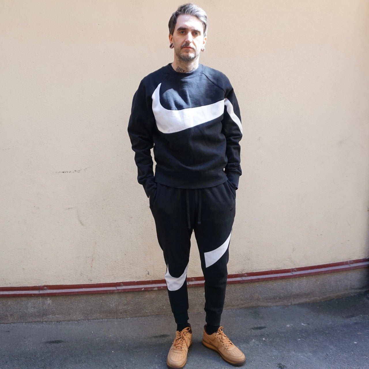 Big Swoosh Pants Jumper Set