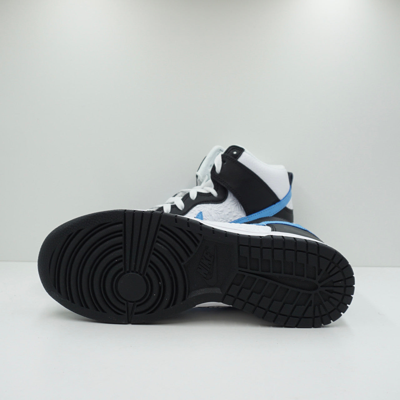 Nike Dunk High Retro FLC Black University Blue White