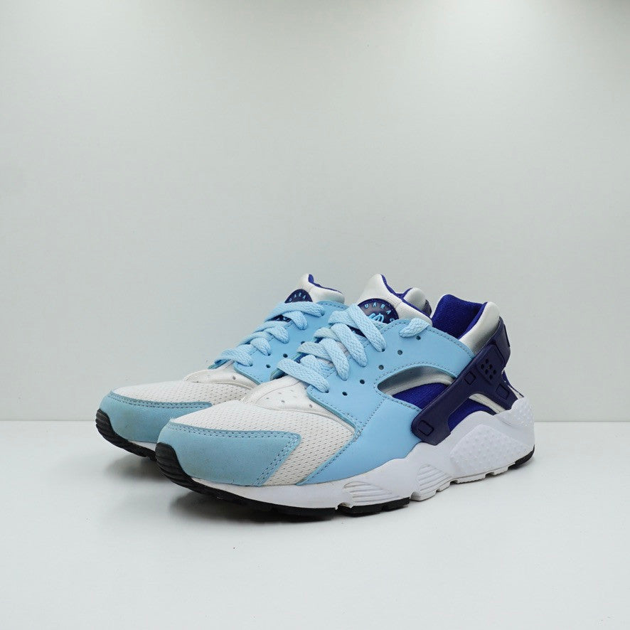 Huarache White Deep Royal Blue (GS)
