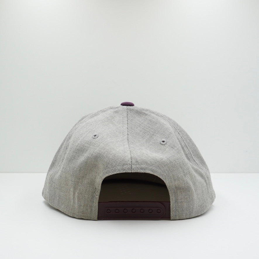 The Hundreds LA Grey Purple Snapback Cap