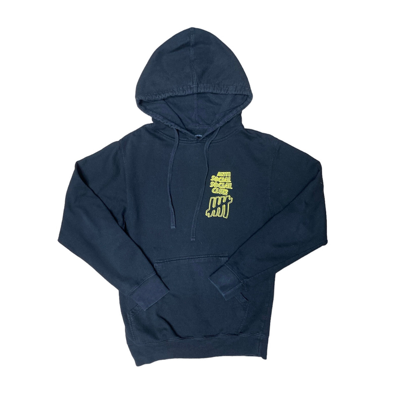 Anti Social Social Club x Undefeated 3D Black Hoodie