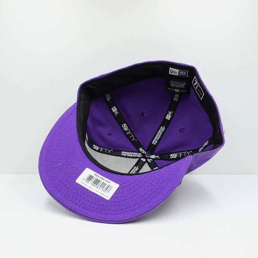 New Era Purple Fitted Cap