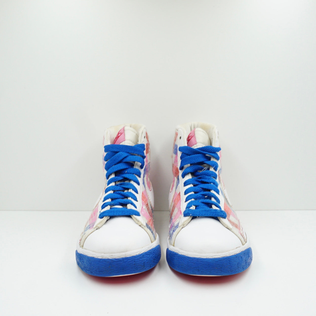 Nike Blazer White Red Blue Sequin (W)