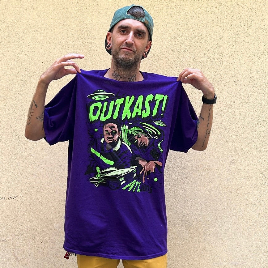 Outkast Purple Tshirt