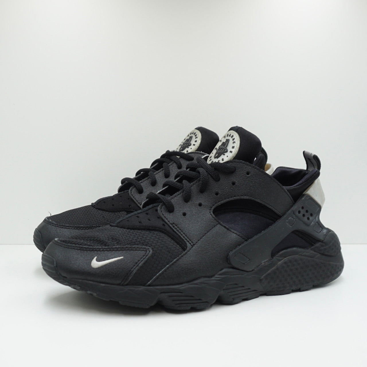 Nike Air Huarache Black Metallic Silver