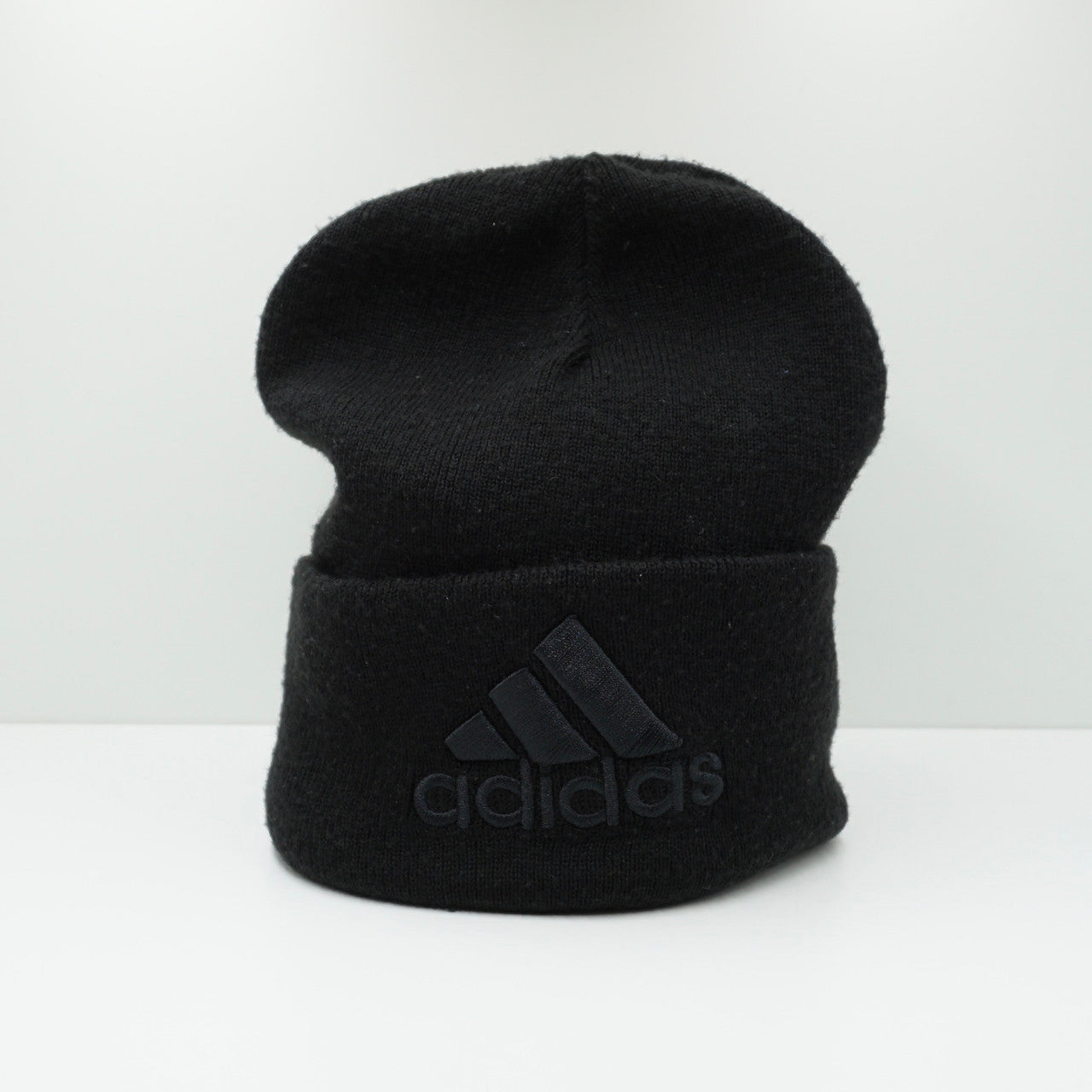 Adidas Black Three Stripes Beanie