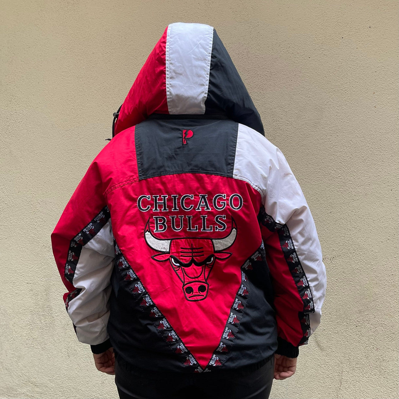 Vintage Pro Player Chicago Bulls Anorak Jacket