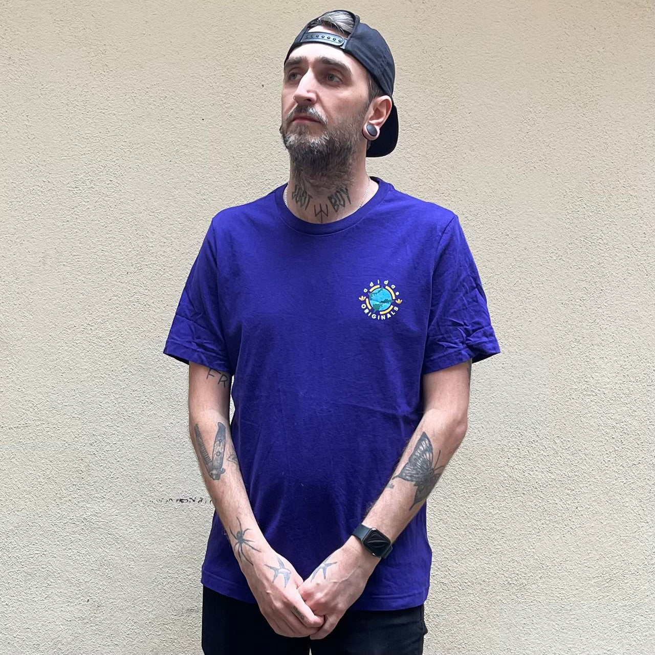 Adidas Originals Purple Tshirt