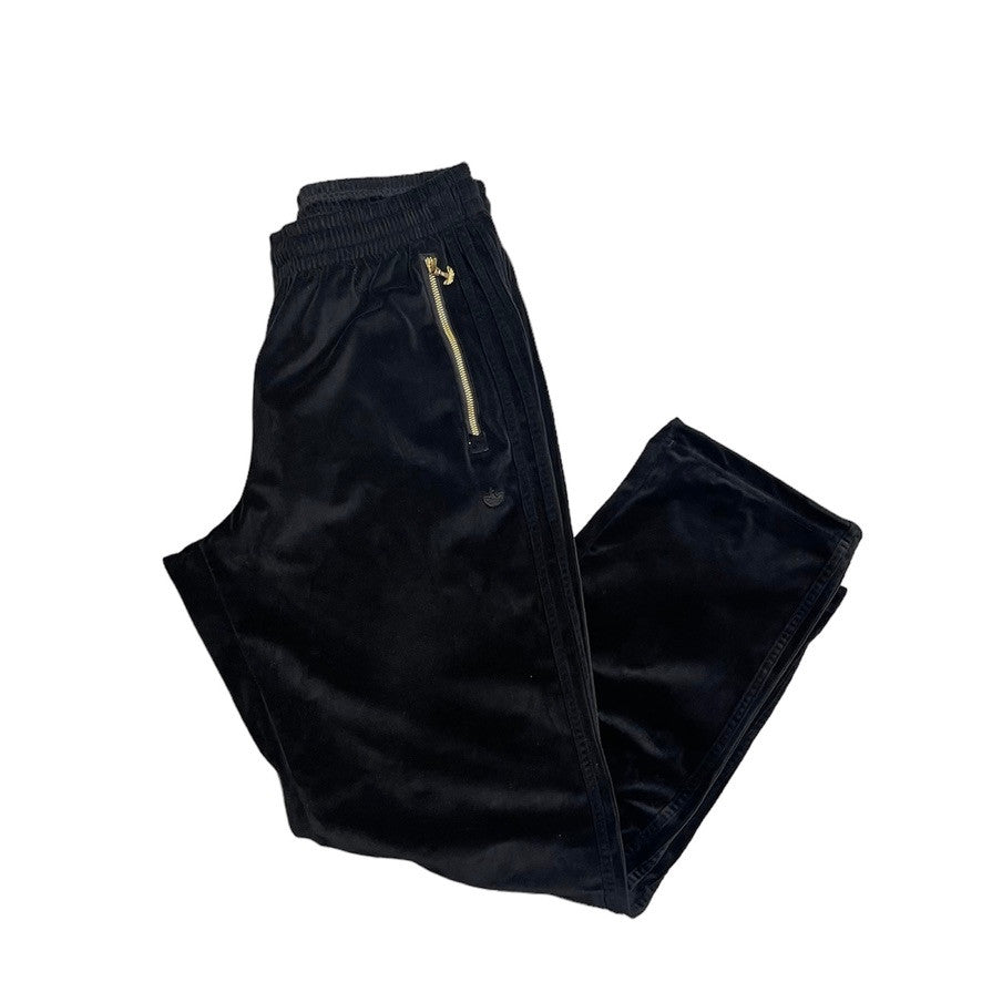 Adidas Adicolor Black Velour Tracksuit