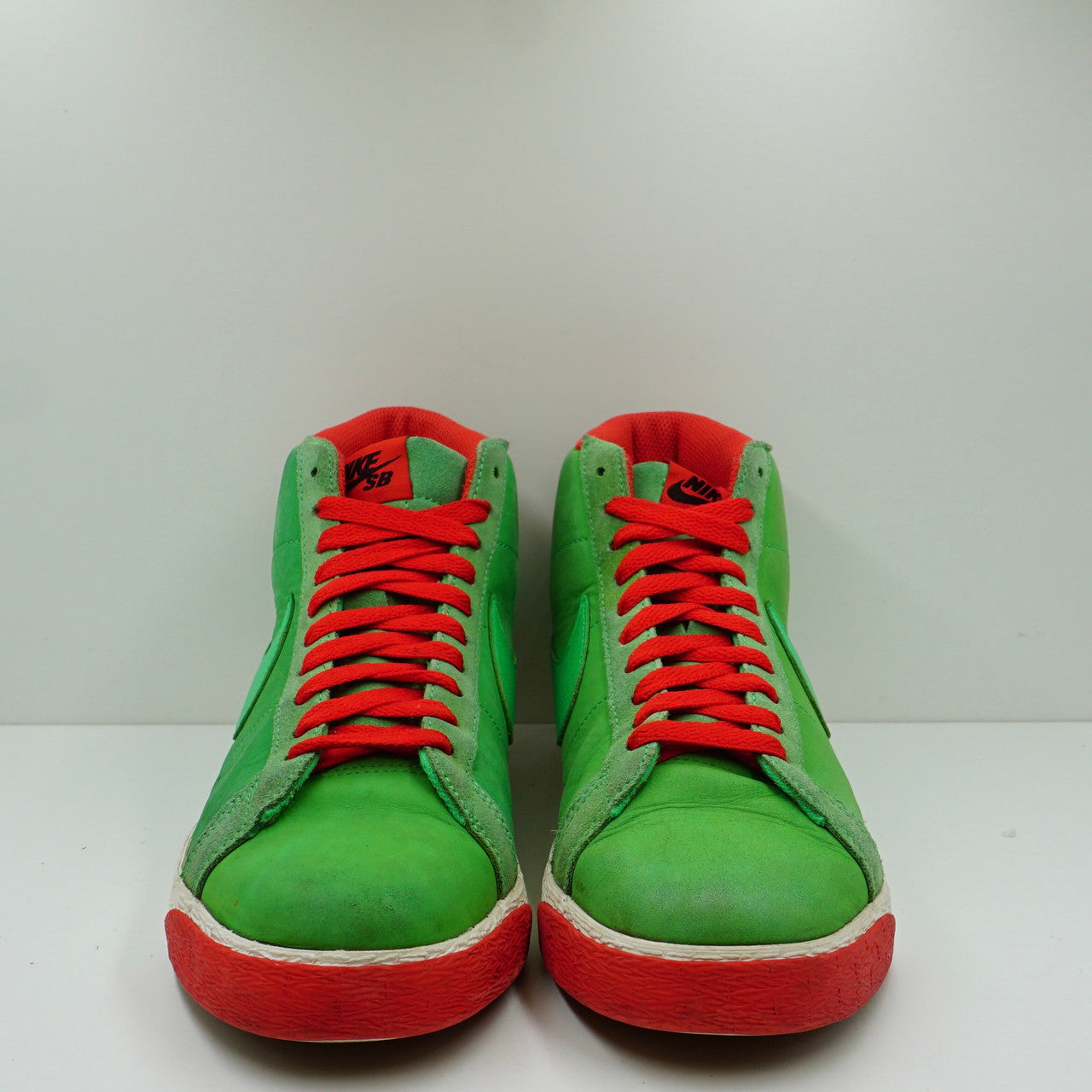 Nike SB Blazer Green Spark Pimento