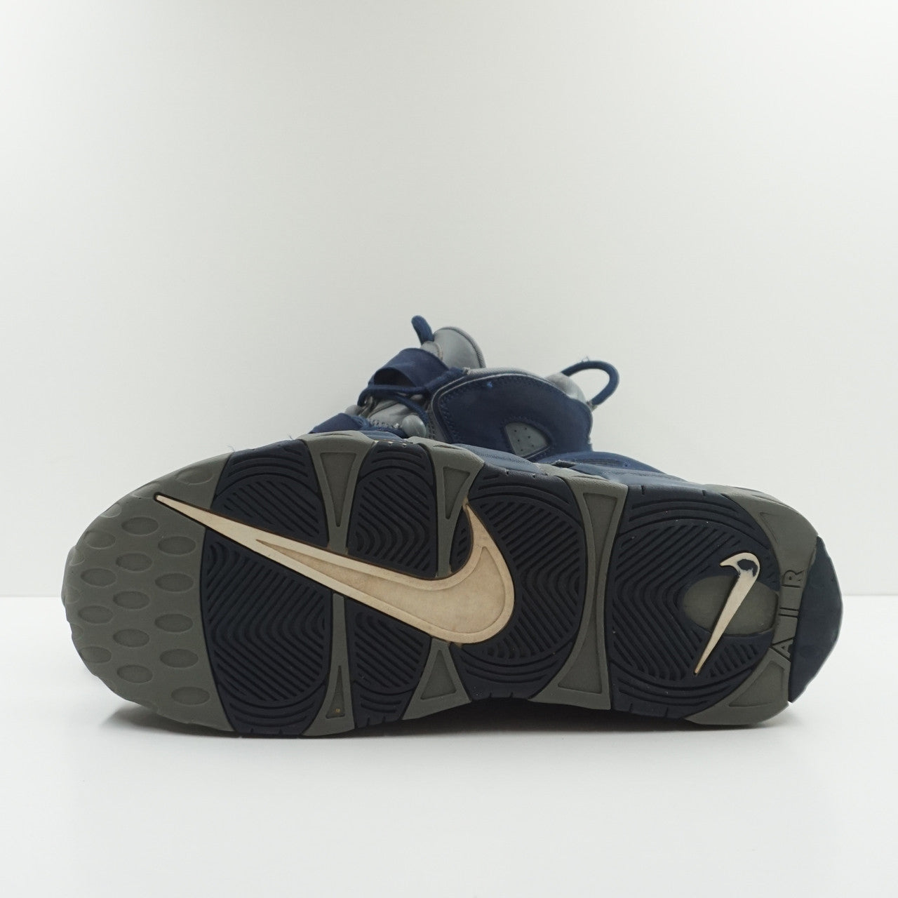 Nike Air More Uptempo Cool Grey Midnight Navy