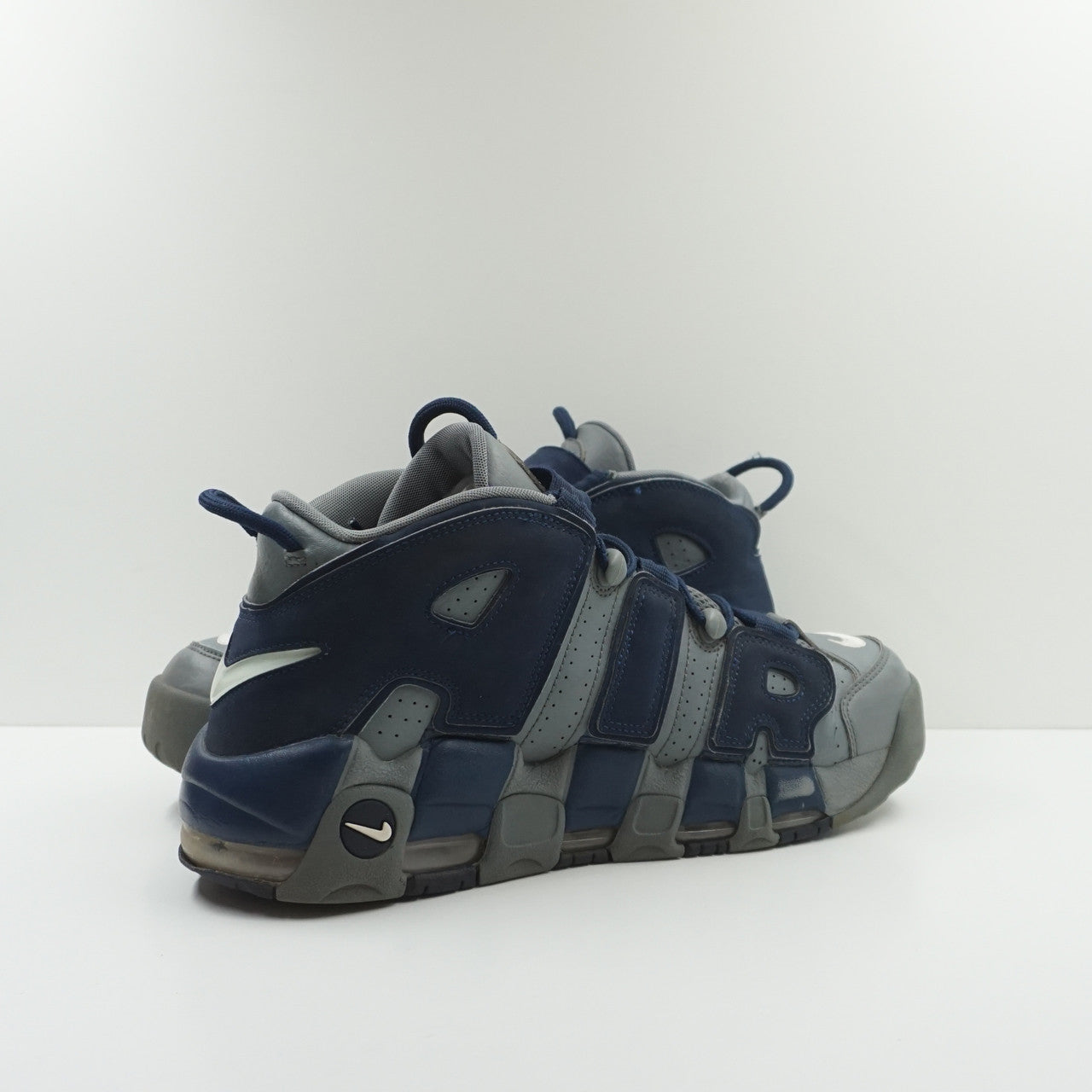 Nike Air More Uptempo Cool Grey Midnight Navy
