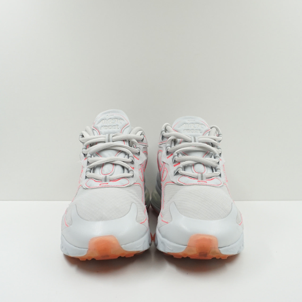 Nike Air Max 270 React Stitch White Flash Crimson