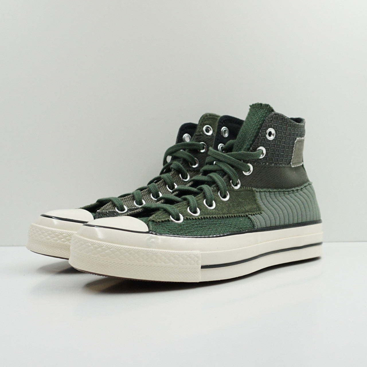 Converse Chuck Taylor All-Star 70 Hi Mono Patchwork Forest Egret