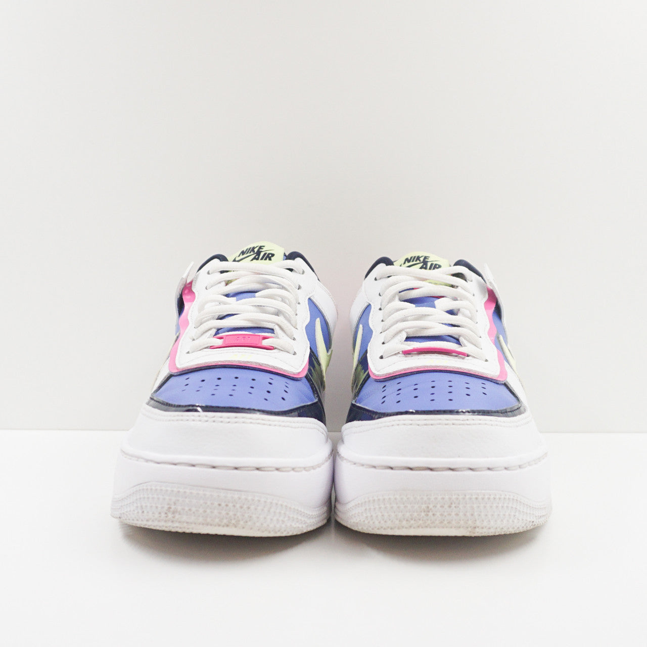 Nike Air Force 1 Low Shadow White Sapphire Barely Volt (W)