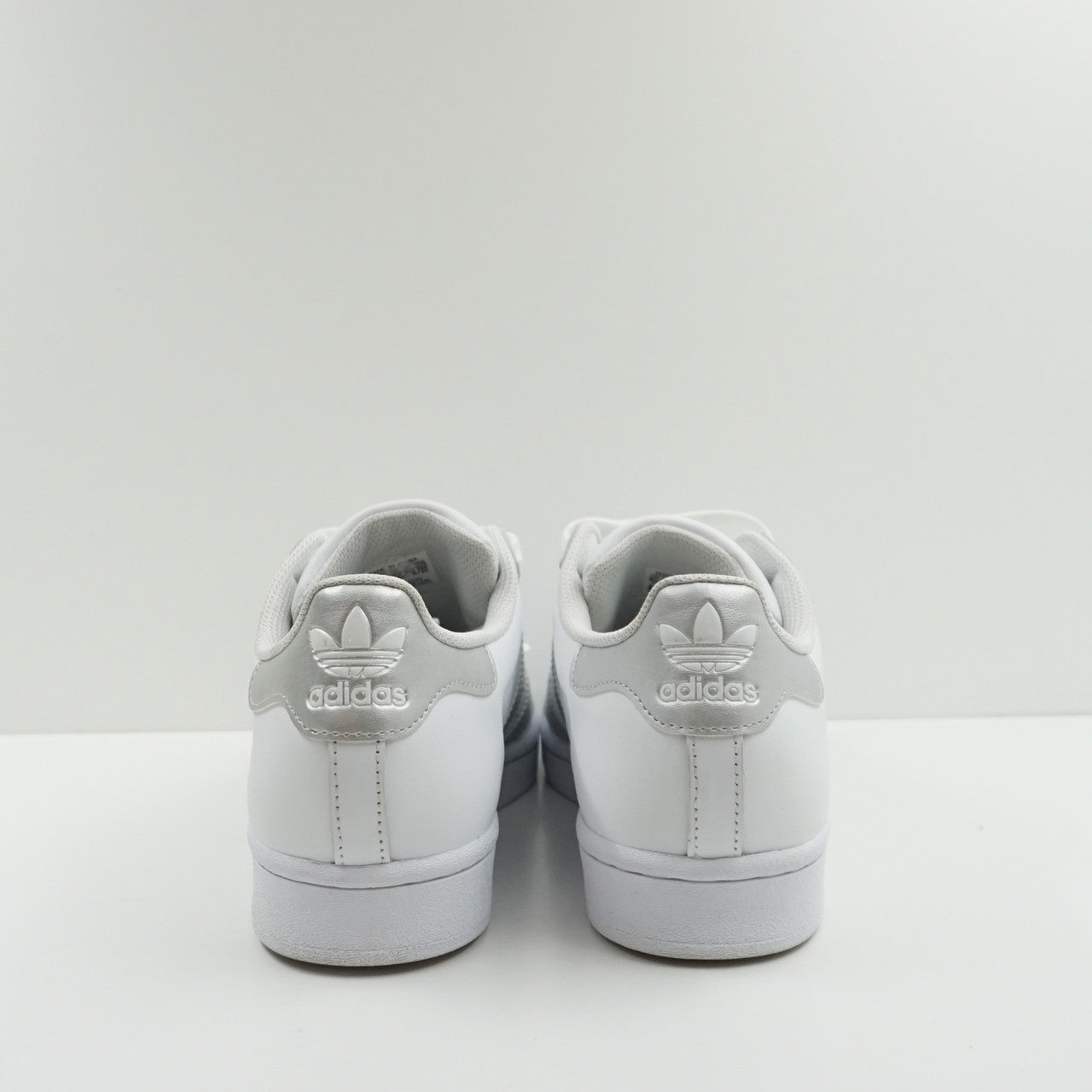 Adidas Superstar White Silver Metallic