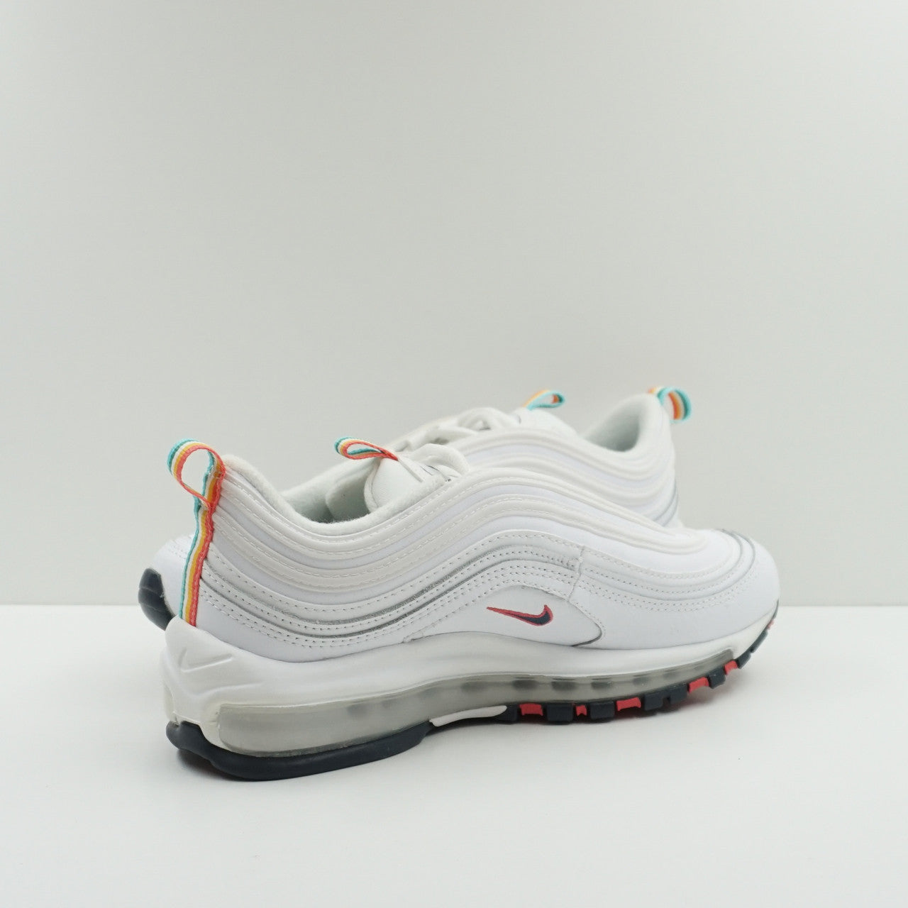 Nike Air Max 97 White Multi Color Pull Tabs (W)