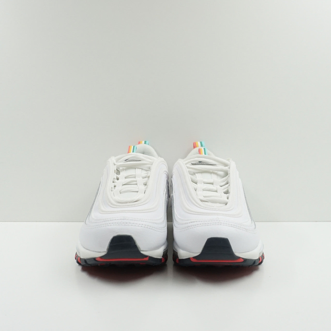 Nike Air Max 97 White Multi Color Pull Tabs (W)