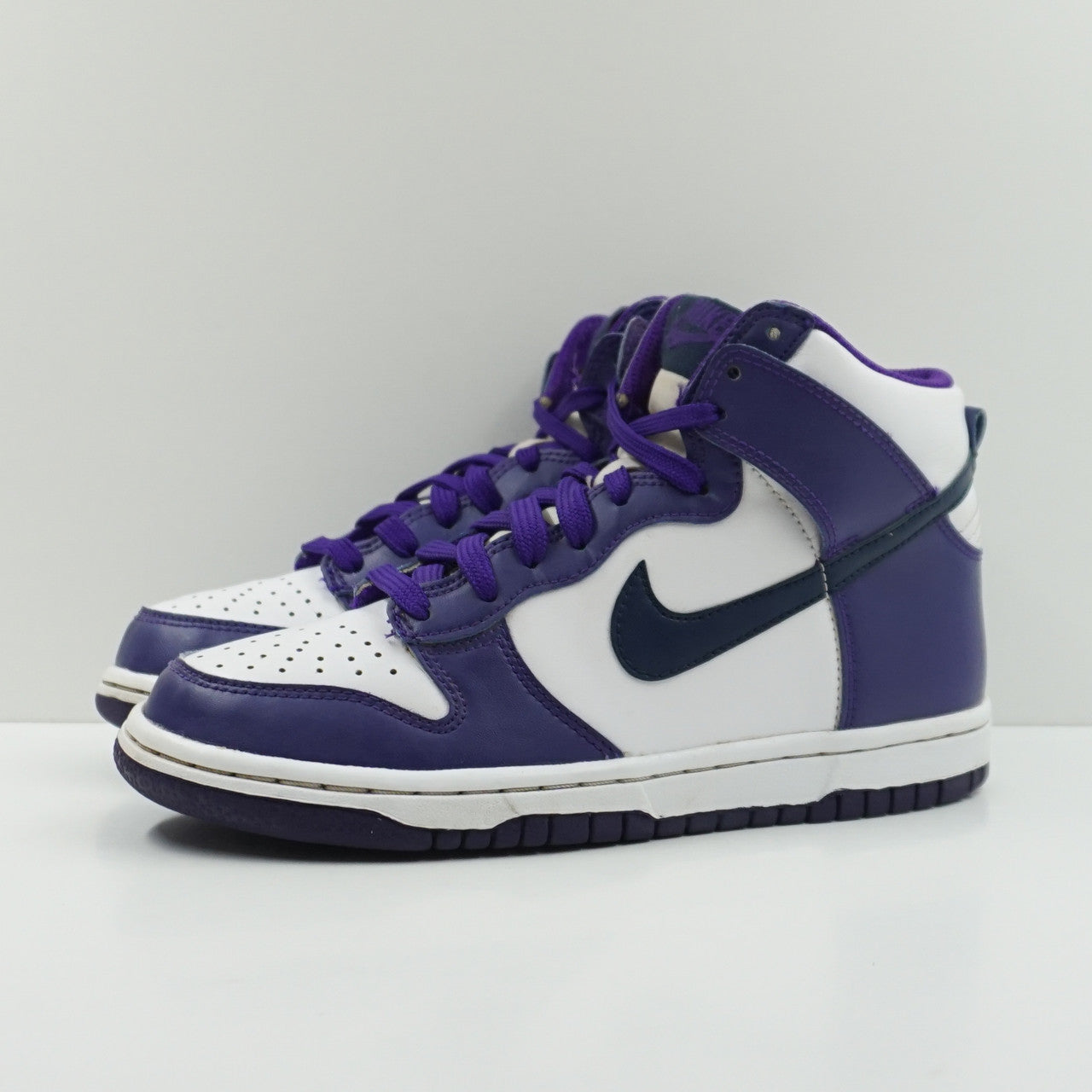 Nike Dunk High Electro Purple Midnght Navy (GS)