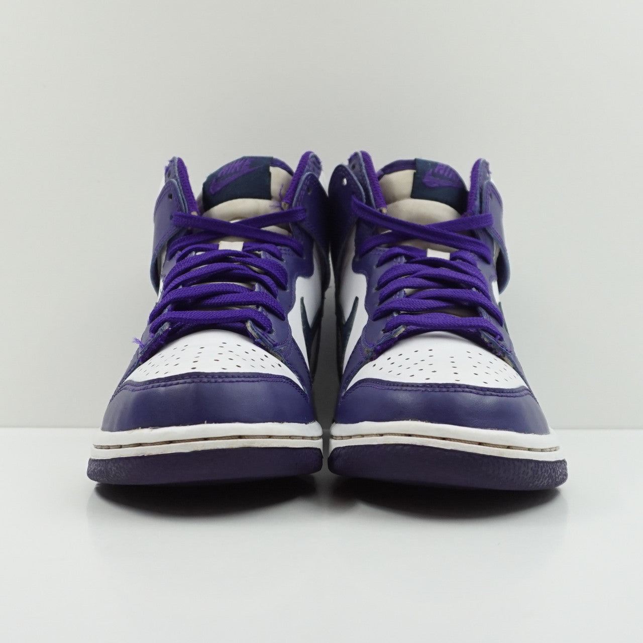 Nike Dunk High Electro Purple Midnght Navy (GS)