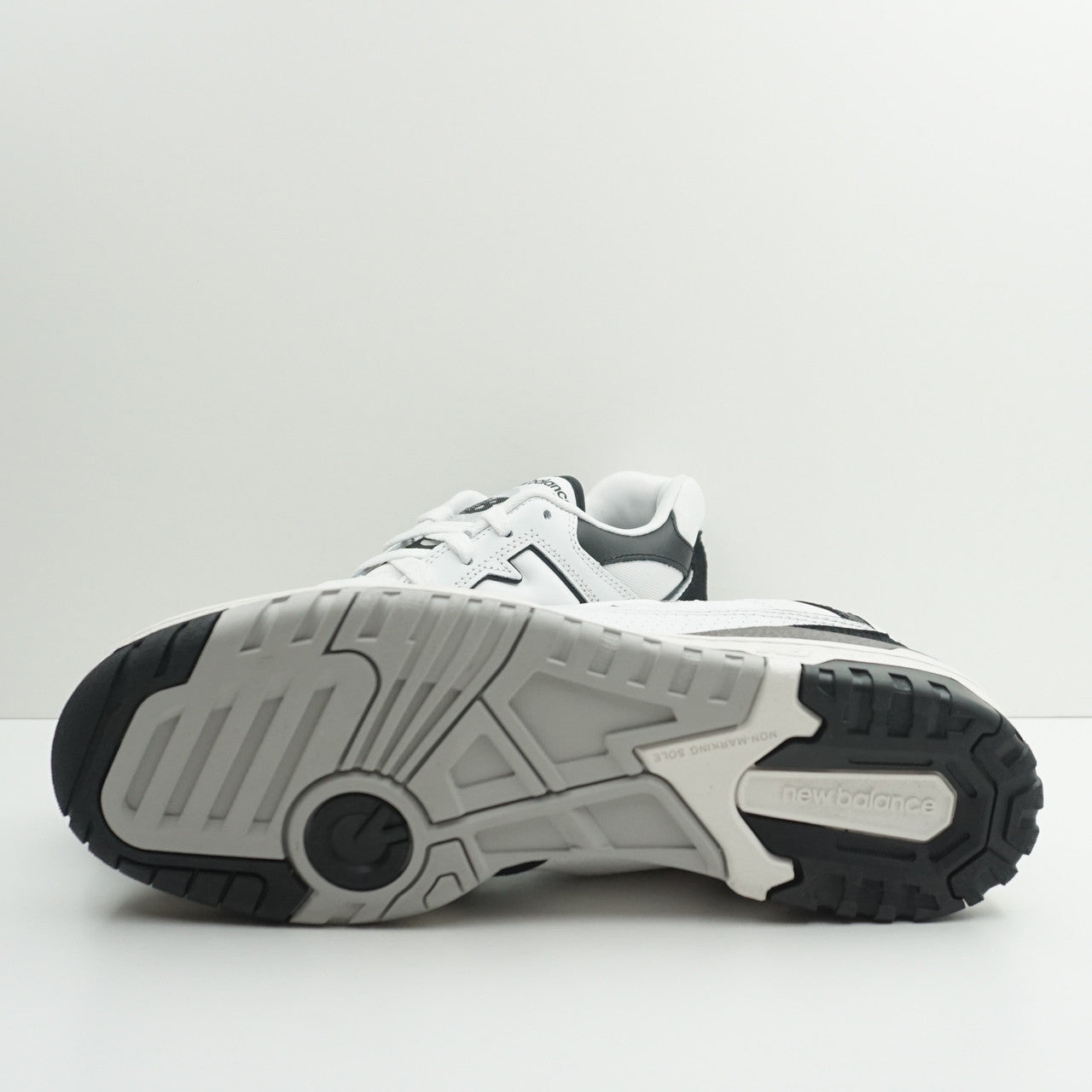New Balance 550 White Black Rain Cloud