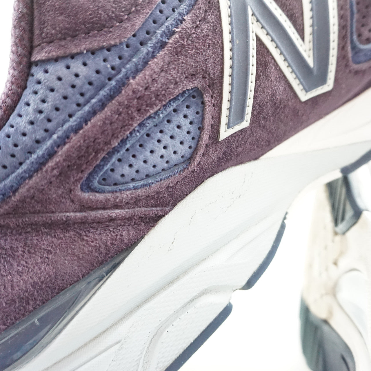 New Balance 990v4 Made In USA Purple Blue