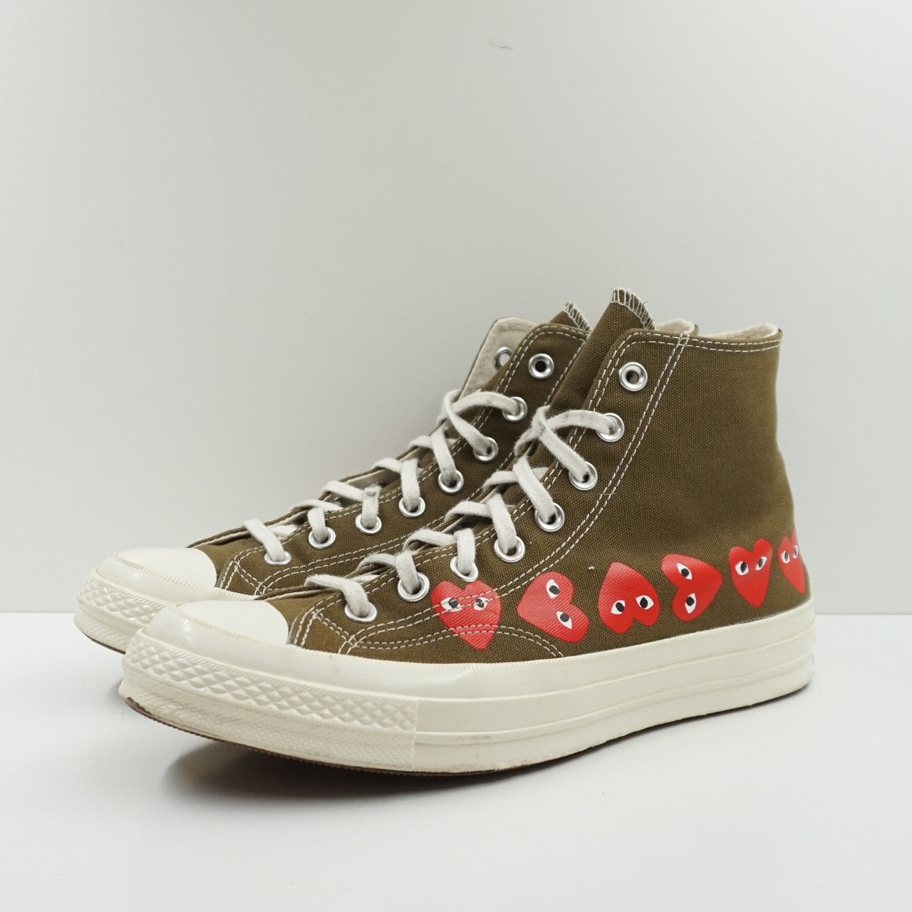 Converse x CDG Chuck 70 Hi Top Multi Heart