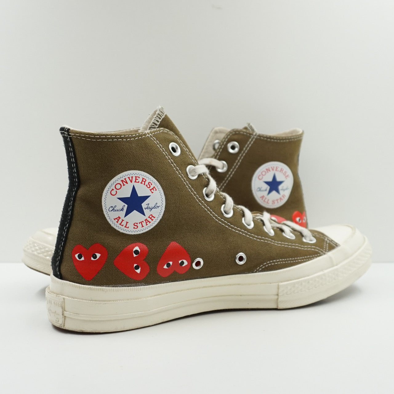 Converse x CDG Chuck 70 Hi Top Multi Heart