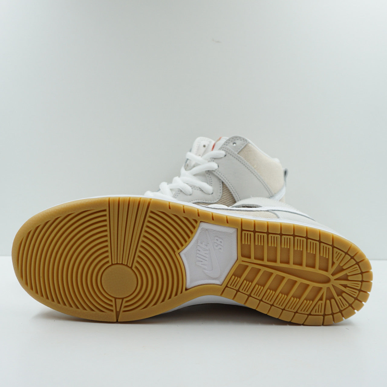 Nike SB Dunk High Pro ISO Orange Label Unbleached Natural