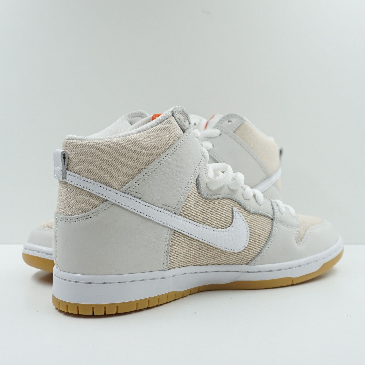 Nike SB Dunk High Pro ISO Orange Label Unbleached Natural