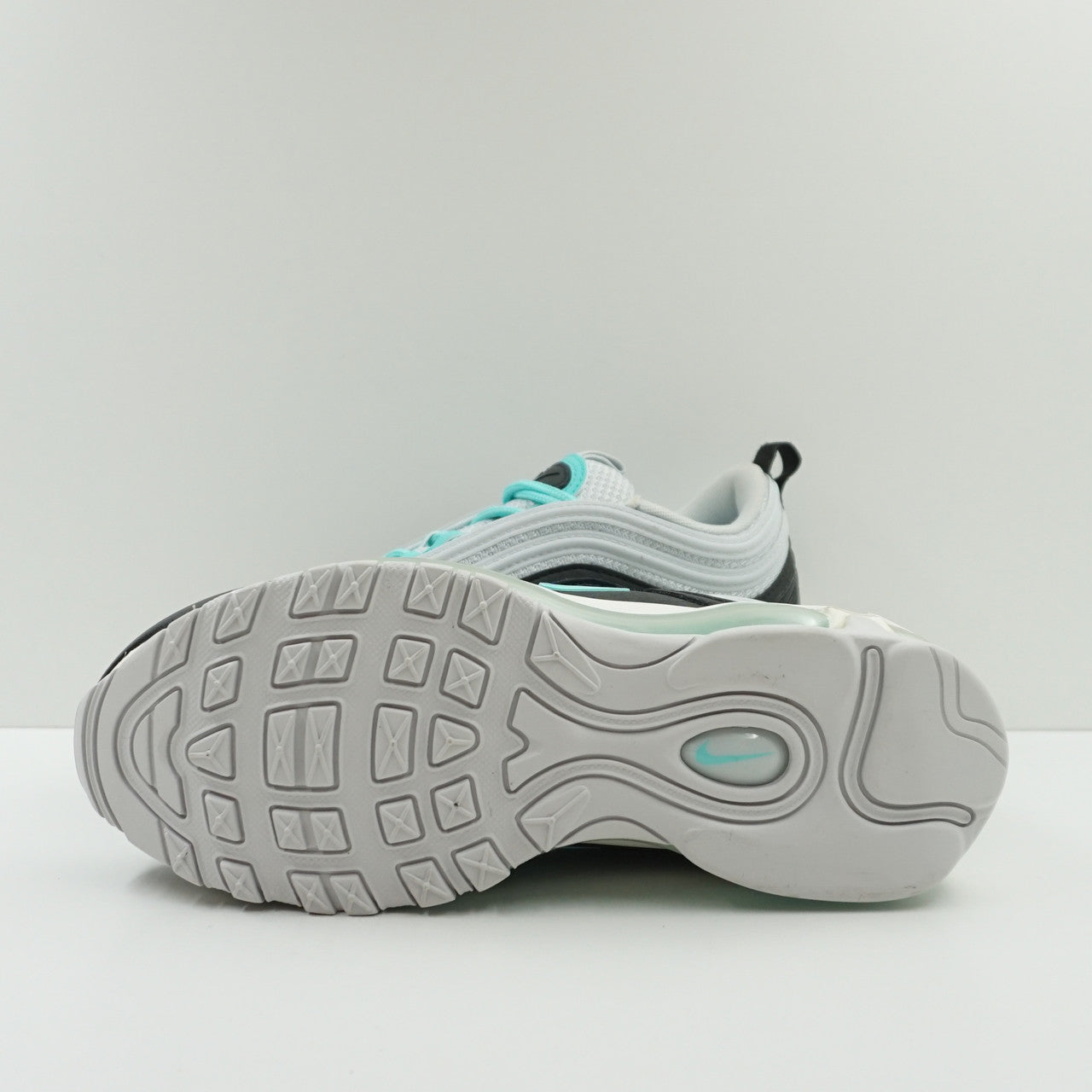 Nike Air Max 97 Platinum Black Aurora Green (W)