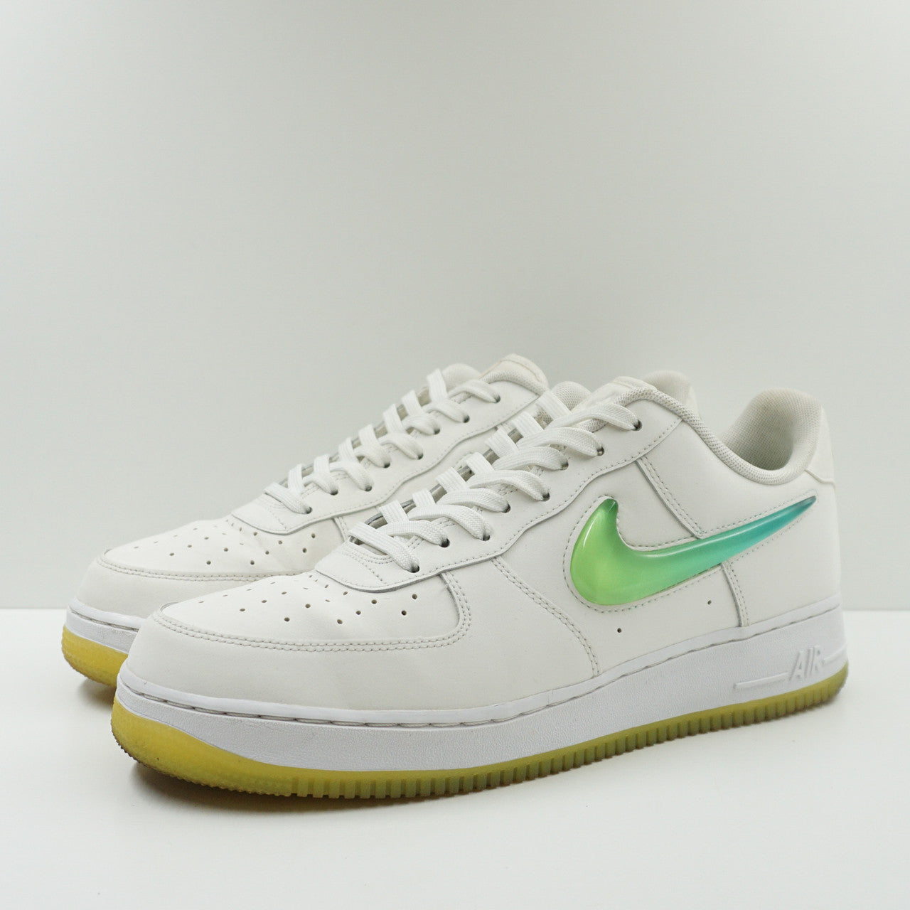 Air force 1 store jelly swoosh green