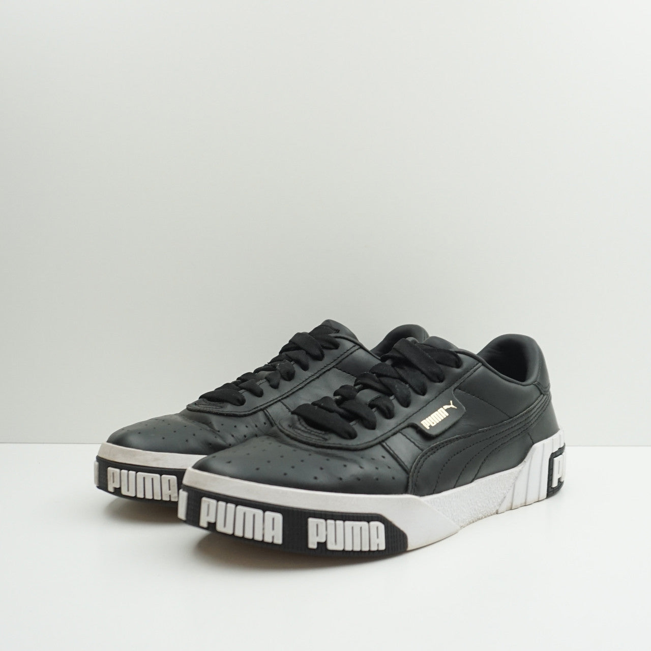 Puma Cali Bold Black Metallic Gold (W)