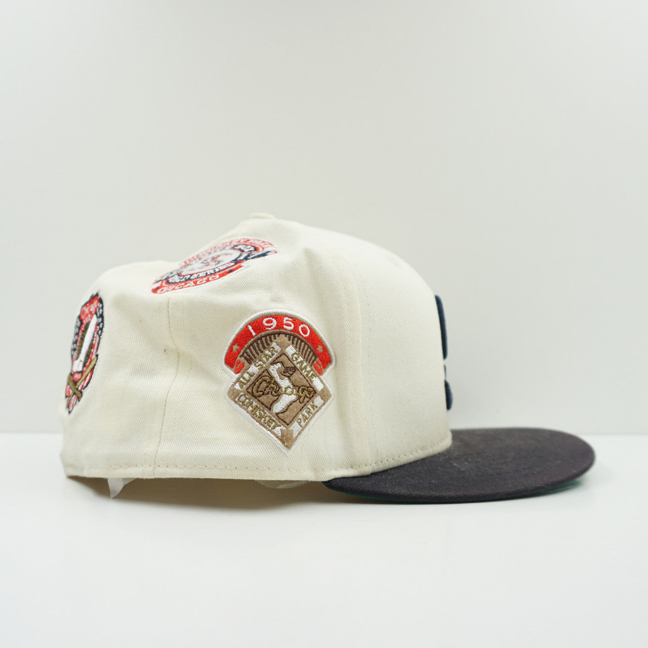 New Era Chicago Patches Cream Fitted Cap